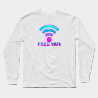 Free wifi Long Sleeve T-Shirt